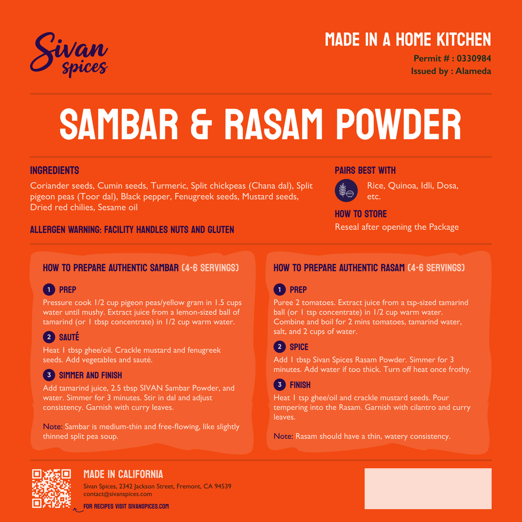 Rasam & Sambar Powder